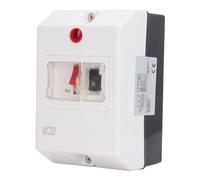 Jiawu Disjoncteur de Moteur 6-10A 690V IP55, Protecteur de Moteur électrique étanche avec Lampe de Signalisation, Relais de Surcharge Thermique ABS pour Moteurs 230V 240V 400V 415V 500V