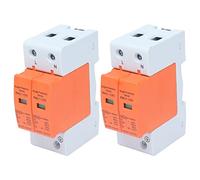 Jiawu Dispositifs de Protection Contre Les Surtensions 2P SPD Parasurtenseur AC 420 V, Disjoncteur 10 KA 20 KA 30 avec Fenêtre Visuelle et Boucle Anti-Fissure pour la Protection électrique