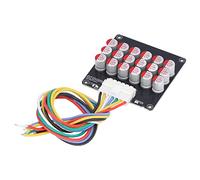 Jiawu Égaliseur Actif de Batterie, Courant d'équilibre 5 A, Faible Résistance Interne MOS 2 OZ, équilibreur de Cellules PCB en Cuivre, équilibreur de Cellules Universel avec Câblage de Commutateur