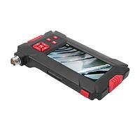 Jiawu Endoscope Industriel à Double Objectif de 8 Mm, écran LCD 4,3 Pouces 1080P, Caméra d'inspection à 9 Lumières LED avec écran divisé pour l'inspection des Pipelines, la Maintenance Automobile