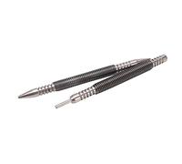 Jiawu Ensemble de Poinçons de Charnière à Ressort, en Acier au Carbone 3500 PSI, Cloueur à Double Tête pour Retirer les Goupilles de Charnière de Porte, Ensemble de Broches de Poinçonnage Compactes