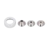 Jiawu Ensemble d'Embouts d'orifice de Pulvérisation de Texture, Embouts de Buse 3/16", 1/4", 5/16", Buse de Trémie de Texture pour Cloisons Sèches avec Collier pour Pro 200 Spray Pro