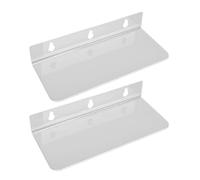 Jiawu Étagères pour Plantes de Fenêtre, Ventouses Super Puissantes, capacité de 10 LB, étagère à Ventouse pour Plantes, Rallonge de Seuil en Acrylique avec Support et Ventouses pour Succulentes,