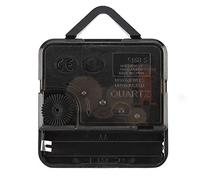 Jiawu Horloge Murale Miroir Adhésive, 60cm, pour Salon (Black)
