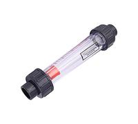 Jiawu Jauge de Débitmètre de Liquide, Débitmètre LZB-15 avec Panneau Acrylique, Flotteur en Plastique, 0-60°C, Précision 4% pour les Liquides Neutres Acides et Alcalins, Options 5-50 à 80-800L/H