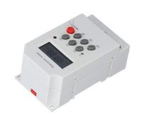 Jiawu KG316TII Minuterie électronique sur Rail DIN LCD pour Micro-ordinateur, Contrôleur Intelligent, Interrupteur Horaire Numérique avec 16 Réglages Marche/arrêt, Mémoire de Mise Hors Tension de 60