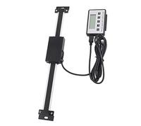 Jiawu Kit de Lecture Numérique DRO LCD à Distance 0-200mm, pour Fraiseuses, Tours, Travail du Bois, Travail des Métaux, Kit d'échelle Linéaire de Précision