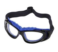 Jiawu Lunettes de Sport Lunettes de sécurité pour Basket-ball, Football, Golf | de Protection pour Hommes et Femmes |Bandeau Réglable Anti-rayures avec Lentille PC |Coupe Confortable pour la Course