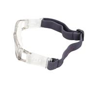 Jiawu Lunettes de Sport pour Enfants, Monture de Protection en Polycarbonate, Lunettes de Sport pour Adolescents, Sangle Réglable avec Lentille Remplaçable Résistante aux Rayures pour Basket-ball,