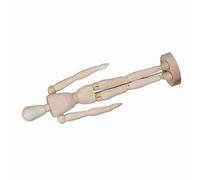 Jiawu Mannequin de Dessin en Bois articulé, Corps Flexible avec Support