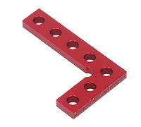 Jiawu Mini Petit Outil de Recherche de Centre carré, Alliage d'aluminium à Mesure Rapide à 90 Degrés, Règle de Menuiserie de Charpentier avec échelle Précise Gravée sur le côté, pour Meubles de