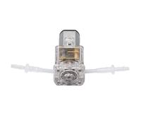 Jiawu Mini Pompe Péristaltique 1 Ml/min, Coque Transparente, Dosage de Liquide, pour Instrument Médical de beauté, Accessoires de Pompe à Eau (D10 ZV)