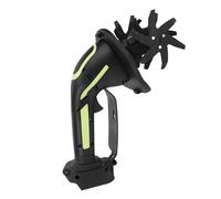 Jiawu Motobineuse électrique sans Fil Rechargeable, Mini Cultivateur pour Ameublir Le Sol, Labourer et Désherber - Motobineuse Portable Alimentée par Batterie avec 4 Pouces de Profondeur, Moteur 235