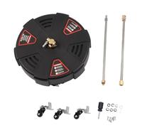 Jiawu Nettoyeur de pour Nettoyeur Haute Pression 3600 PSI 16 Pouces avec Roues, Accessoire de Laveuse électrique en Acier Inoxydable, Connexion Rapide 1/4", 2 Rallonges pour Allée, Trottoir, Jardin