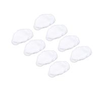 Jiawu Paquet de 8 Tampons de Vadrouille à Vapeur pour Nettoyeur à Vapeur Portatif, Chiffons de Remplacement en Microfibre Lavables Universels
