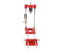 Jiawu Perceuse à Colonne Menuiserie Localisateur Alliage Aluminium | Rail auto-extensible, butée verrouillable, production par lots, centrage de rainure en V, manchon PTFE, assemblage de meubles