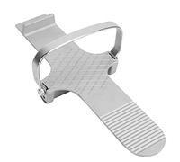 Jiawu Pied de Levage de Planche, Boucle Anti-décapage de Construction Forgée en Alliage, Outil de Feuille de Plâtre pour Cloisons Sèches, Pied de Porte avec Pédale Antidérapante Nervurée pour les