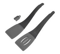 Jiawu Pinces de Cuisine, Pinces à Aliments Verrouillables 3 en 1 avec Pointe en Silicone Résistante à la Chaleur, Pince à Griller Antidérapante pour la Cuisson au Restaurant à Domicile et la Friture
