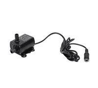 Jiawu Pompe à Eau Submersible, 10 W DC 12 V IP68, étanche, Débit Réglable de 0 à 400 L H, Petite Pompe avec Design Amovible et 4 Ventouses pour Aquarium, Aquarium, Fontaine pour Animaux de Compagnie