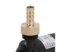 Jiawu Pompe de Circulation, 800 L H 5 M, Moteur sans Balais 19 W, Pompe à Eau Ultra Silencieuse, Non Auto-amorçante, Solaire avec Filetage en Laiton G1 2 pour Chauffe-eau Solaire, Systèmes de