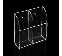 Jiawu Porte-télécommande en Acrylique, 3 Mm D'épaisseur, Vide-poche | Organisateur de meuble TV Transparent, sans formaldéhyde, convient aux télécommandes AC des téléphones, rangement pour