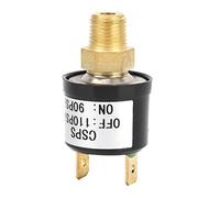 Jiawu Pressostat, 90-110 PSI, Interrupteur de Contrôle de Pression du Compresseur d'Air Marche/arrêt Automatique, Vanne de Contrôle de Pression Robuste avec Installation Facile pour Pompes à Air de