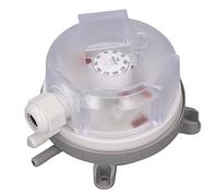 Jiawu Pressostat de Vent 30-300pa éVent de Four à Gaz Pressostat d'air Différentiel Protection contre la Surchauffe Cvc ABS de Haute Précision