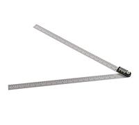 Jiawu Règle d'angle Numérique 500 Mm, Rapporteur en Acier Inoxydable avec écran LCD, Plage de Mesure 0-360°, Outil de Recherche d'angle Numérique pour le Travail du Bois avec Grand écran LED,