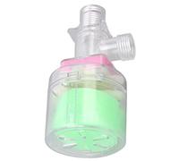 Jiawu Robinet de Contrôle de Niveau D'Eau Transparent, Vanne Automatique | Robinet flotteur d\'eau en plastique avec vis en acier inoxydable 304 pour réservoirs à tour, réservoirs de bétail et