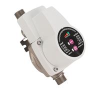 Jiawu Surpresseur d'eau intelligent pour la maison, pression constante, moteur sans balais à 3 vitesses, marche/arrêt automatique, pour robinets, toilettes, chaudières, (Prise UE)