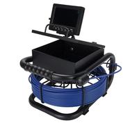 Jiawu Système D'inspection Professionnel de Caméra de Tuyau de Drainage avec écran de 4,3 Pouces et fonctionnalité DVR pour les Plombiers et les Amateurs de Bricolage 32 Go (50M)