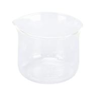 Jiawu Tasse de Concentration de café, Tasse à Mesurer en Verre Borosilicate de 100 Ml avec échelles Précises, Verre à Shots de café, Pichet à Mousse de Lait avec Bec Verseur en Forme de V pour un