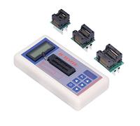 Jiawu Testeur de Circuit intégré, Testeur IC à Modes Automatiques 5 V 3,3 V, Compteur de Transistor avec Plus de 1300 Modèles de Puces, Arrêt Automatique pour les Tests de Circuits des Ingénieurs en