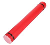 Jiawu Tube de Rangement pour Dessin, Extensible, épais, Télescopique, étui de Dessin pour Affiches, Longueur Réglable de 24,8 à 42,5 Pouces, Plastique PE Imperméable, Couvercle Rabattable, pour