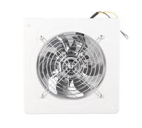 Jiawu Ventilateur d'extraction Industriel 220 V 167 Mm, Ventilateur Mural pour Cuisine, Salle de Bain, Bureau, Puissant Extracteur d'air 42 W à Faible Bruit