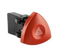 JiaYuan Bouton Warning Trafic 2,Bouton Warning Rouge de détresse | Bouton Warning Trafic 2 Interrupteur,Interrupteur de feux de détresse 4 broches,Interrupteur Feux de détresse,Pour 8200442724