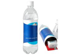 JIEBWCHA Bouteille d'eau comme cachette, 7 x 25 cm, récipient secret sûr, boîte pour bouteille d'eau, avec compartiments spacieux, convient pour clés, argent liquide et objets de valeur