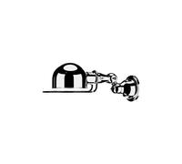 Jieldé - Applique orientable Argent