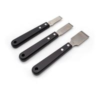 Jieotwice Grattoir à Vitres de Voiture, Grattoir Manuel Pour Pare-Brise, Couteau de Réparation de Colle à Base de Verre, Lame en Acier Inoxydable, Largeur de Lame: 15/20/30mm