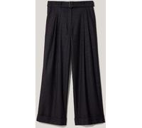 Jigsaw Jigsaw Blue Stanley Flecked Belted Trouser