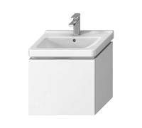 Jika Cubito - Meuble lavabo 54x48x40 cm, 1 tiroir, blanc H40J4223015001