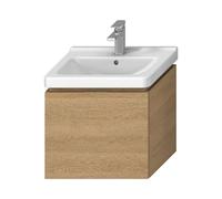 Jika Cubito - Meuble lavabo 54x48x40 cm, 1 tiroir, chêne H40J4223015191