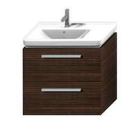 Jika Cubito - Meuble pour lavabo, 740x460x67 cm, blanc brillant H4502171725001