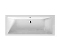 Jika Cubito Pure - Baignoire 180x80 cm, vidage au milieu, blanc H2254200000001