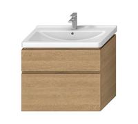 Jika Cubito Pure - Meuble sous lavabo 84x68 cm, chêne H40J4264025191