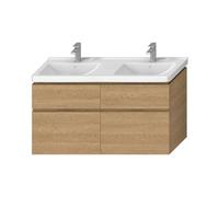 Jika Cubito Pure - Meuble sous lavabo double 1280x683, chêne H40J4274025191