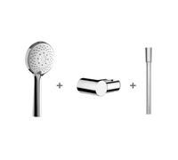 Jika Cubito Pure - Set de douche Cubito-N 13 cm, 4 jets, chrome H3651X00043621