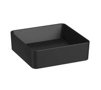 Jika Cubito Pure - Vasque à poser, 4x4 cm, sans trop-plein, noir mat H8184227161121