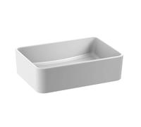 Jika Cubito Pure - Vasque à poser, 50x35 cm, sans trop-plein, blanc mat H8184237571121