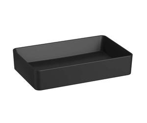 Jika Cubito Pure - Vasque à poser, 6x4 cm, sans trop-plein, noir mat H8184277161121